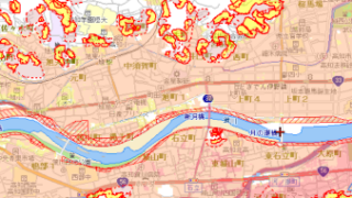 ３-D都市モデル　いの町